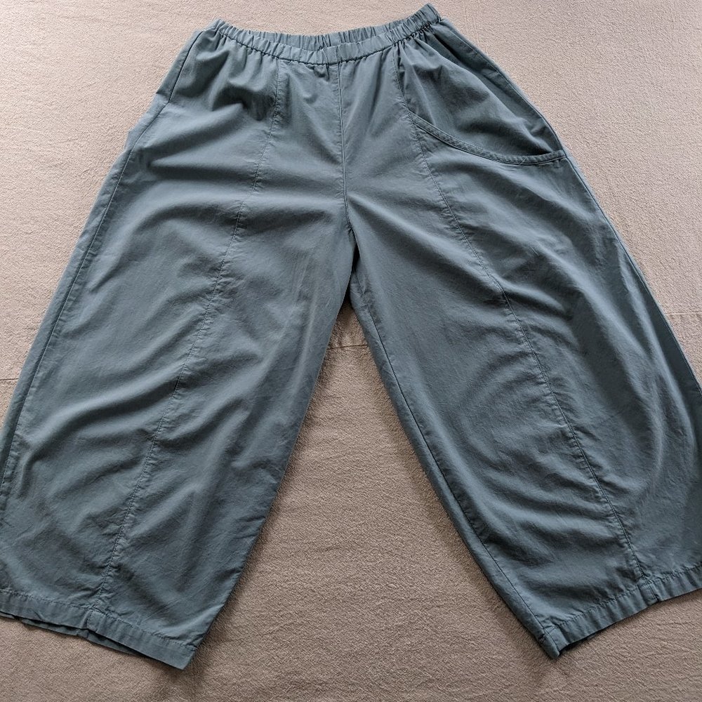 Eleven Stitch Design - One Pocket Pant, light blue